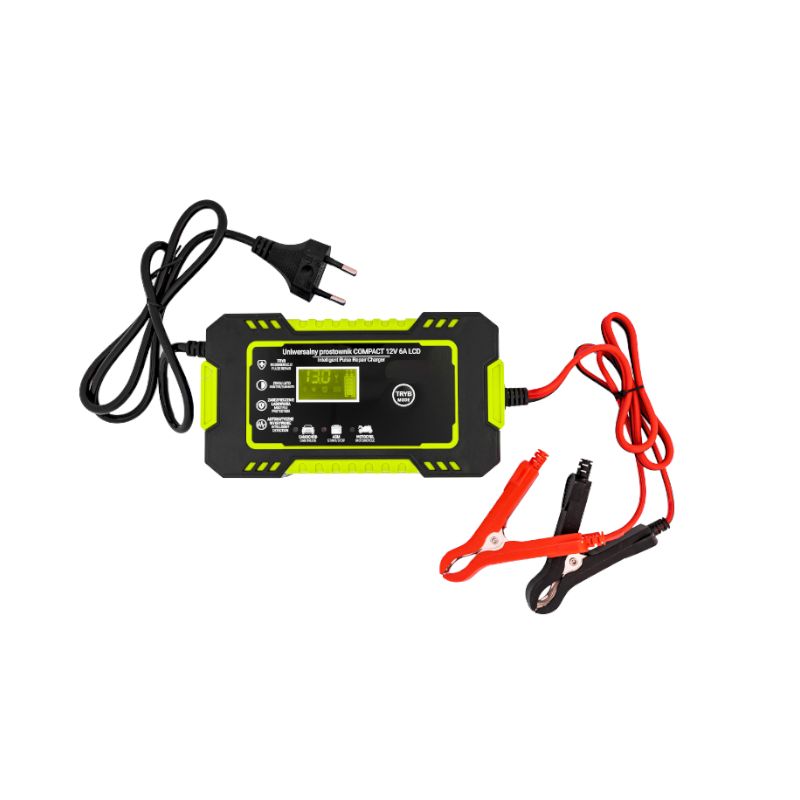 Prostownik samochodowy 12V /6A  *KD1290*  inteligentny wszytkie akumulatory Kraft&Dele