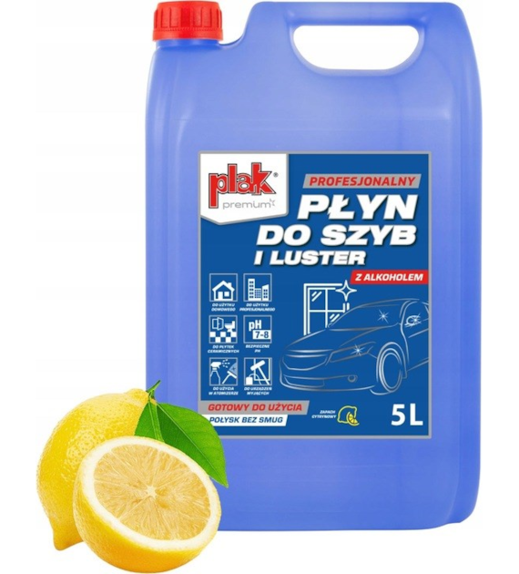 Atas Płyn PLAK  do mycia szyb i luster 5L