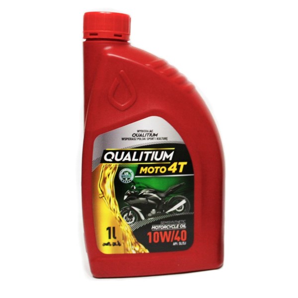 Olej Qualitium Moto 4T 10W/40 1l