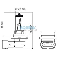 Żarówka 12V H10 42W Bosma *5398*