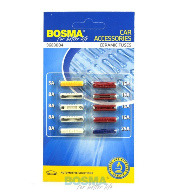 Bezpiecznik  cylindryczne kpl *2621* Bosma