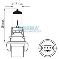 Żarówka 12V H13 60/55W Bosma *0160*