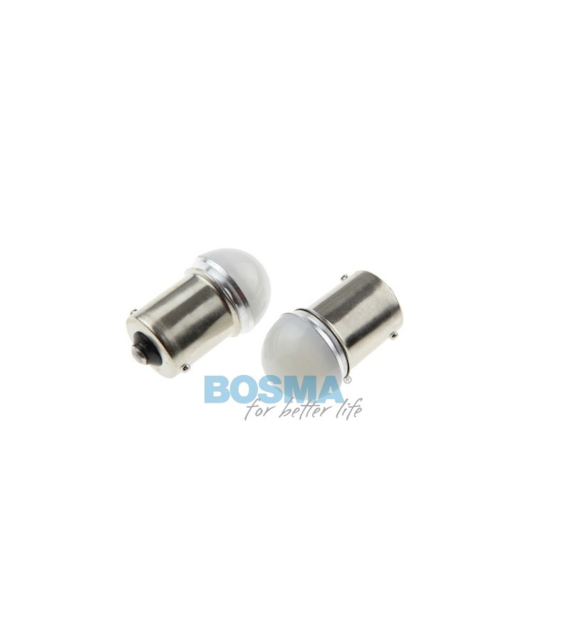 Żarówka 12V Bosma Ba15s  6x LED SMD2835 BA15s WHITE 6000K CANBUS 2szt *6490* qq