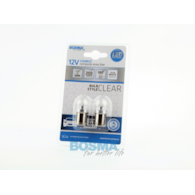 Żarówka 12V Bosma BA15s 18x38mm 1x LED CREE3535 WHITE 6000K CANBUS 2szt *6636* qq