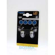 Żarówka 12V Bosma W5W T10 1x LED SMD5050 WHITE 6000K 2szt *3970*