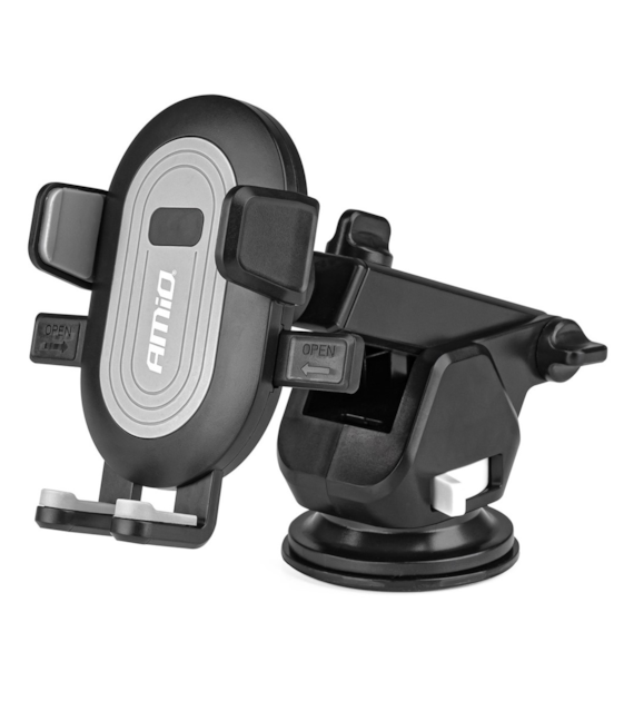 Uchwyt do telefonu  z przyssawką / Phone Holder HOLD-18 AMIO (02917)