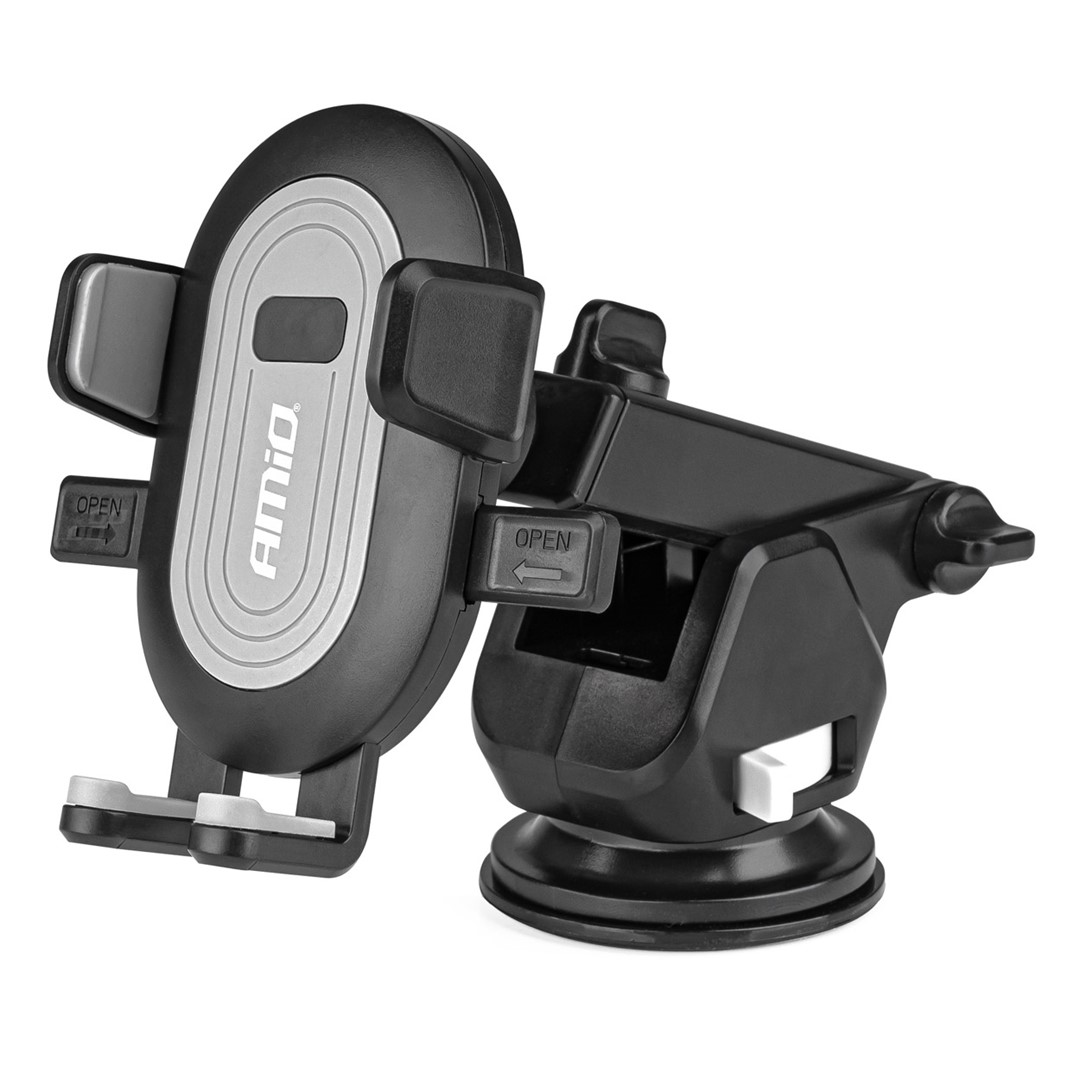 Uchwyt do telefonu  z przyssawką / Phone Holder HOLD-18 AMIO (02917)
