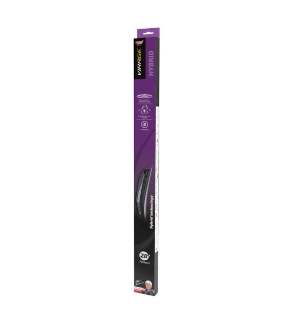 Pióro wycieraczki . VIRAGE Hybryd 28'/700mm +9 ADAPTERÓW (92-H28)