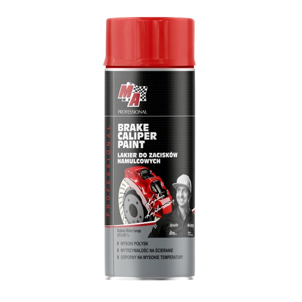 MA PRO Brake Caliper Lakier do zacisków hamulcowych CZERWONY spray 400ml 20-B33