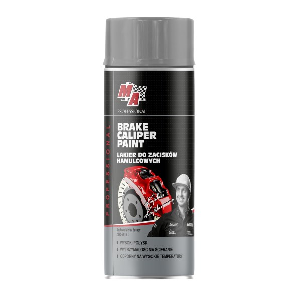 MA PRO Brake Caliper Lakier do zacisków hamulcowych SREBRNY spray 400ml 20-B36