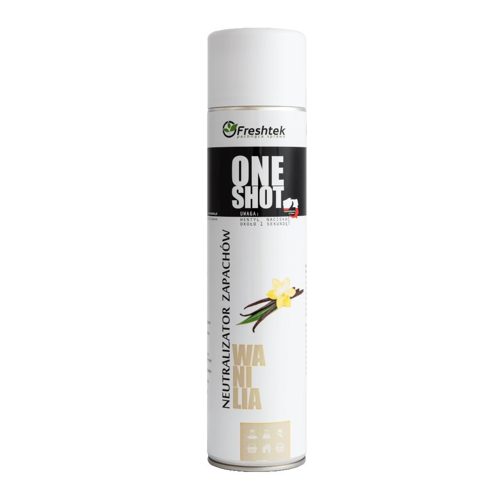 Zapach ONE SHOT Wanilia 600ml neutralizator FRESHTEK