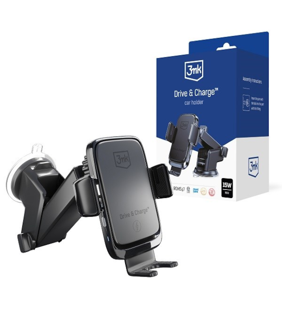AKC. 3MK Uchwyt samochodowy Drive & Charge