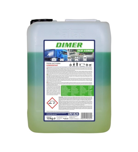 Atas-myjnia Dimer ECO VERDE aktywna piana dwuskładnikowa 10kg