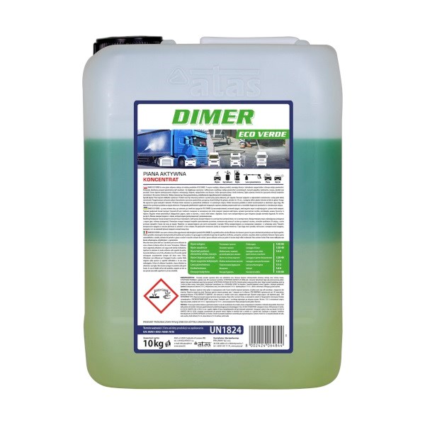 Atas-myjnia Dimer ECO VERDE aktywna piana dwuskładnikowa 10kg