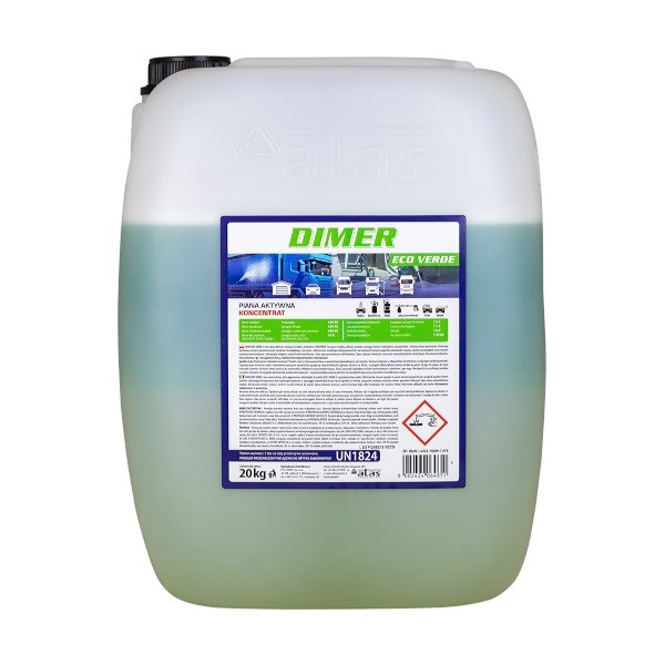 Atas-myjnia Dimer ECO VERDE aktywna piana dwuskładnikowa 20kg