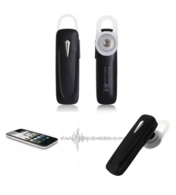 SŁUCHAWKA DO TELEFONU BEZPRZEWODOWA BLUETOOTH USB *XA066* xj