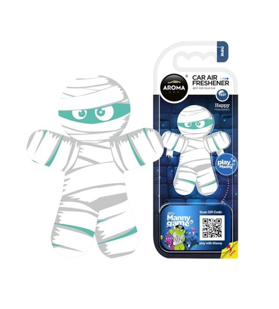 Zapach AROMA CAR Polymer Manny MUMMY  *837343* (op. 10szt)