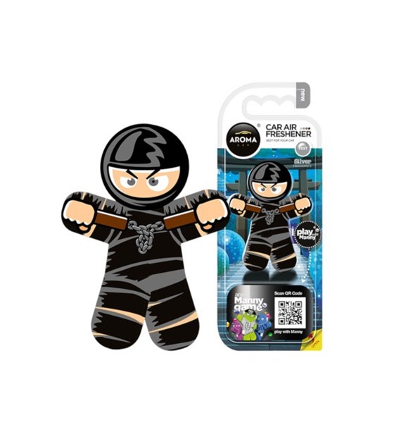 Zapach AROMA CAR Polymer Manny NINJA  *837350* (op. 10szt)