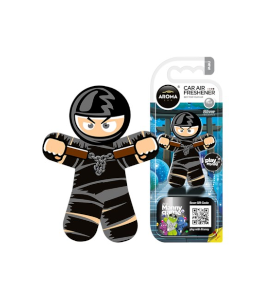 Zapach AROMA CAR Polymer Manny NINJA  *837350* (op. 10szt)