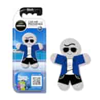 Zapach AROMA CAR Polymer Manny STYLISH BLACK  *107796* (op. 10szt)