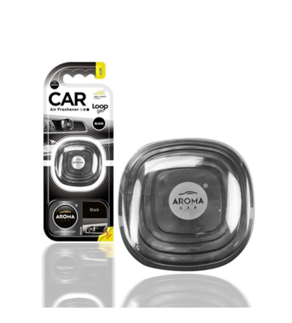 Zapach AROMA CAR Loop BLACK *  *631135* (op. 12szt)