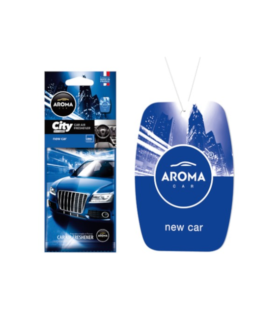 Zapach AROMA CAR Cellulose City NEW CAR *  *926682* (op. 24szt)