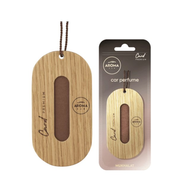 Zapach AROMA CAR Premium Wood Card MUKHALAT  *104511* (op. 12szt) qq