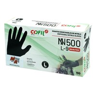 MA PRO Rękawice nitrylowe L czarne 500 / 100szt