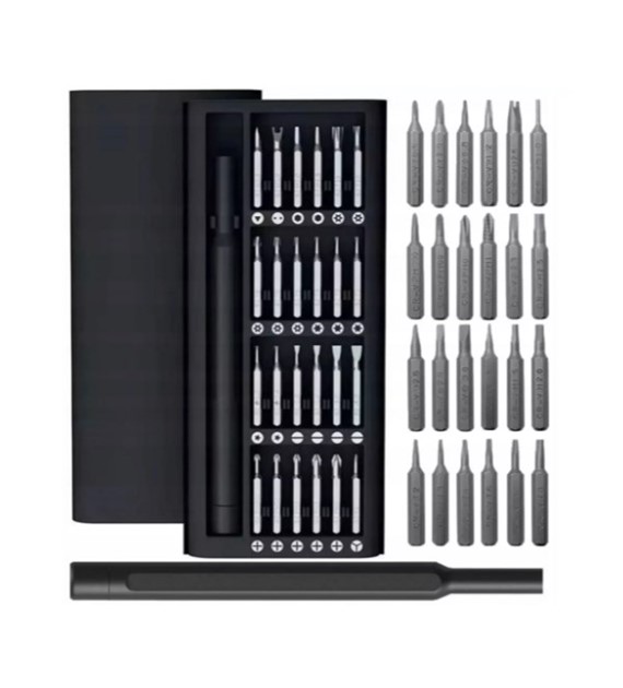 WKRETAKI ZESTAW PRECYZYJNYCH ŚRUBOKRĘTÓW BITY 25EL *XJ4696*