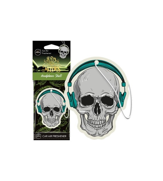 Zapach AROMA CAR Muertos HEADPHONES SKULL *  *832775* (op. 24szt)