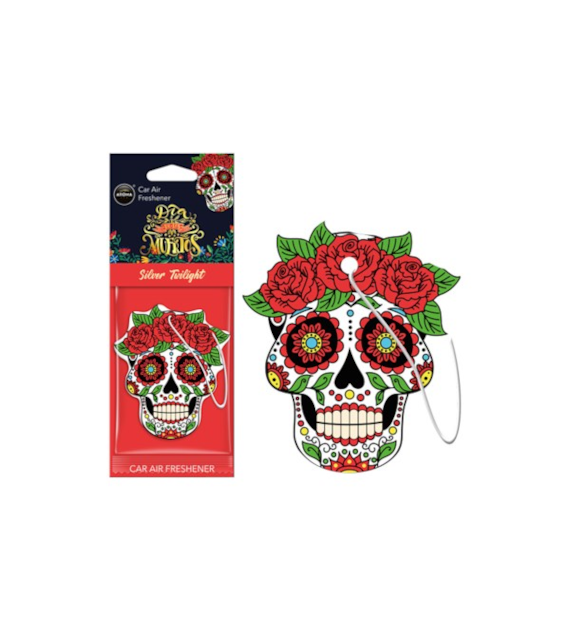 Zapach AROMA CAR Muertos SILVER TWILIGHT *  *831181* (op. 24szt)