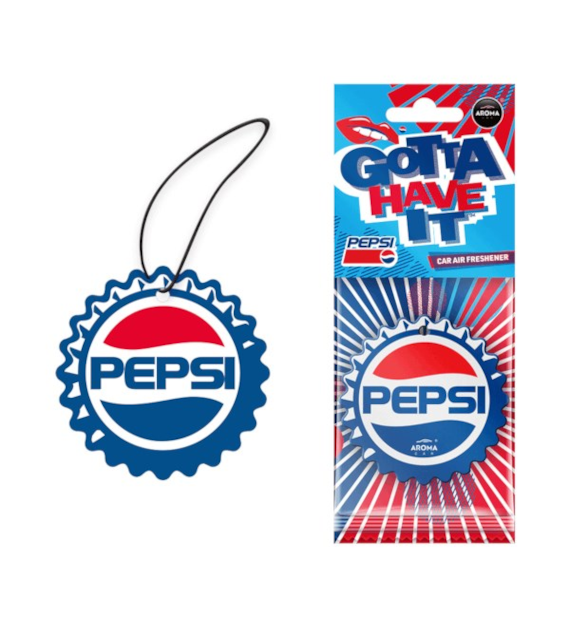Zapach AROMA CAR Pepsi CAP Cellulose Sparkling * zawieszka kapsel  *10247* (op. 36szt)