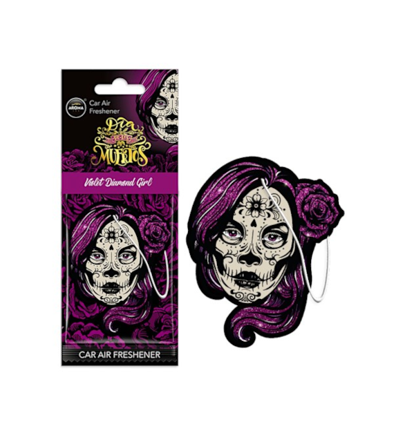 Zapach AROMA CAR Muertos VIOLET DIAMOND GIRL *  *103781* (op. 24szt)