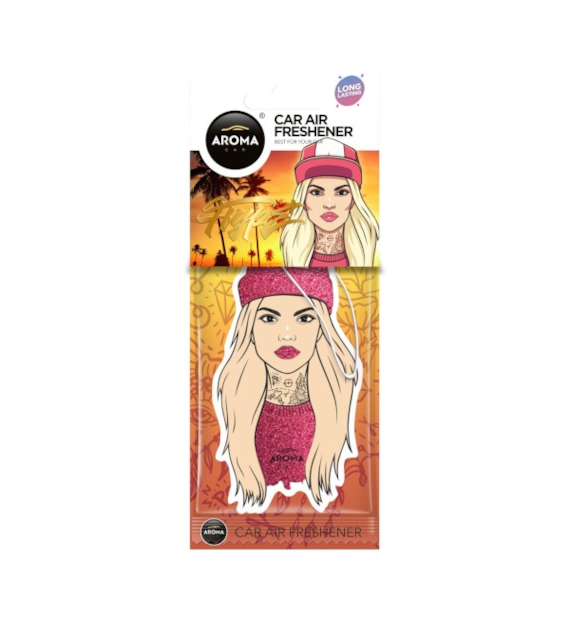 Zapach AROMA CAR Cellulose HYPE GIRL CAP *  *832638* (op. 24szt)