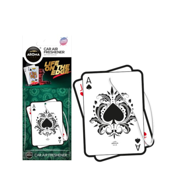 Zapach AROMA CAR Cellulose BLACK JACK *  *832768* (op. 24szt)