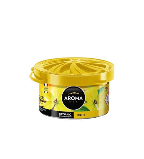 Zapach AROMA CAR Organic VANILLA*  *000599* (op. 12szt)