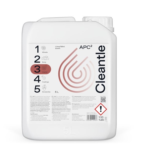 CLEANTLE APC - uniwersalny środek do czyszczenia wnętrza 5l Lime/Mint
