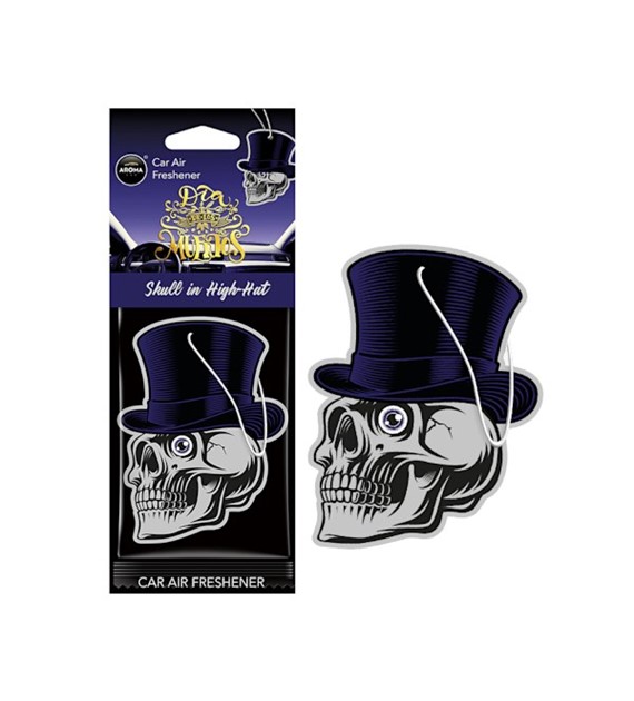 Zapach AROMA CAR Muertos SKULL IN HIGH HAT  *103804* (op. 24szt)