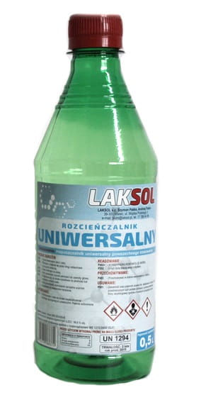 Rozcienczalnik uniwersalny 0,5l LAKSOL