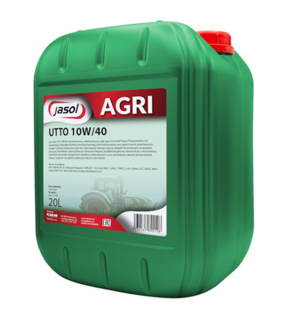 Olej JASOL AGRI UTTO 10w/40  20l