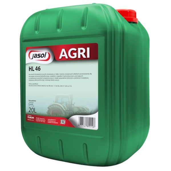 Olej JASOL AGRI HL 46  20l