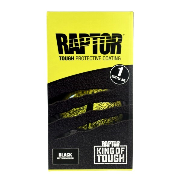 RAPTOR Środek ochrony karoserii epoksydowy czarny 711ml + 237ml utwardzacz