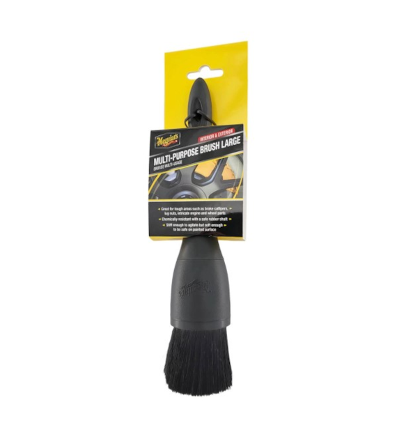 MEGUIARS Multi-Purpose Brush Large - Wielofunkcyjny pędzelek do autodetailingu duży qq