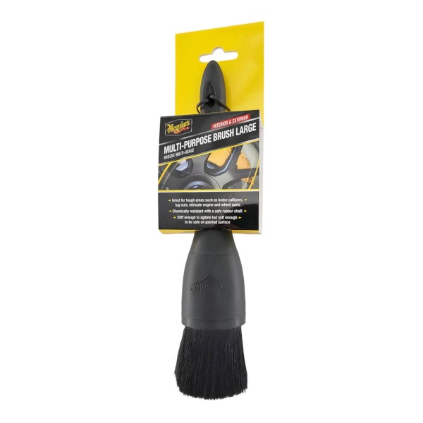 MEGUIARS Multi-Purpose Brush Large - Wielofunkcyjny pędzelek do autodetailingu duży