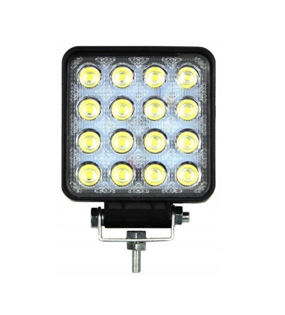 Lampa 16LED-US Lampa robocza 16LED 48W, kwadratowa
