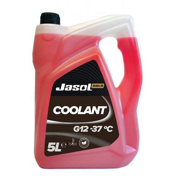 Olej JASOL GOLD Coolant Płyn do chłodnic -37 G12+  5l różowy