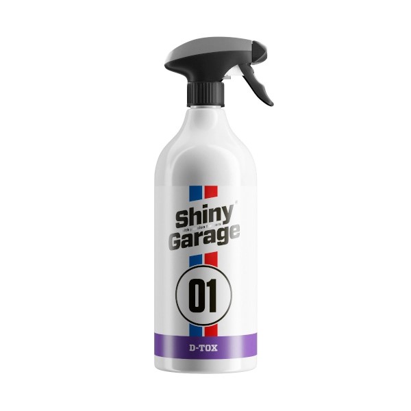 Shiny Garage 01 D-Tox Liquid Iron&Fallout Remover 1l usuwa lotną rdzę, zabrudzenia metaliczne (deironizer) + trigger