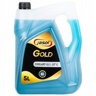 Olej JASOL GOLD Coolant Płyn do chłodnic -37 G11  5l niebieski