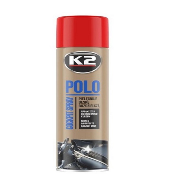 Kokpit K2  POLO COCKPIT 300ml spray zapach TRUSKAWKA   (K403TR)