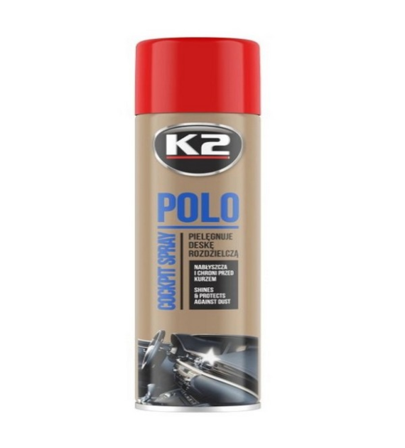 Kokpit K2  POLO COCKPIT 300ml spray zapach TRUSKAWKA   (K403TR)